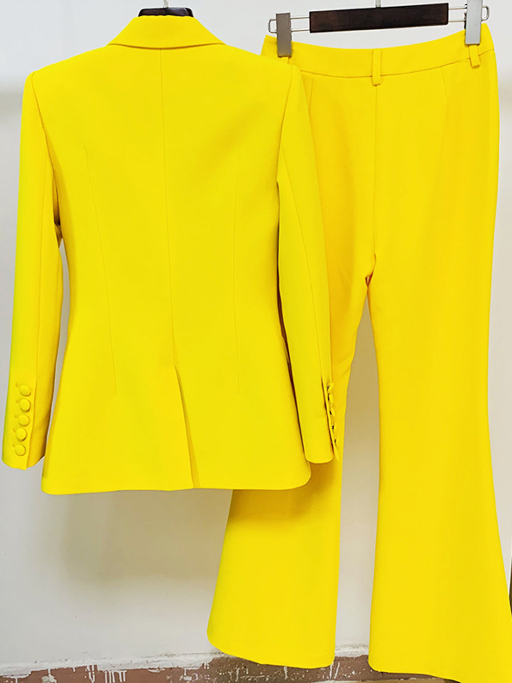 212 Blazer & Pants Set in Yellow