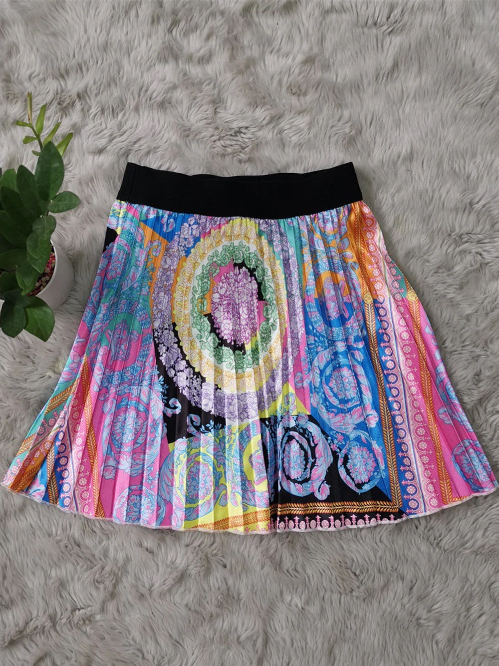 TAMIKA Blouse & Mini Skirt Set