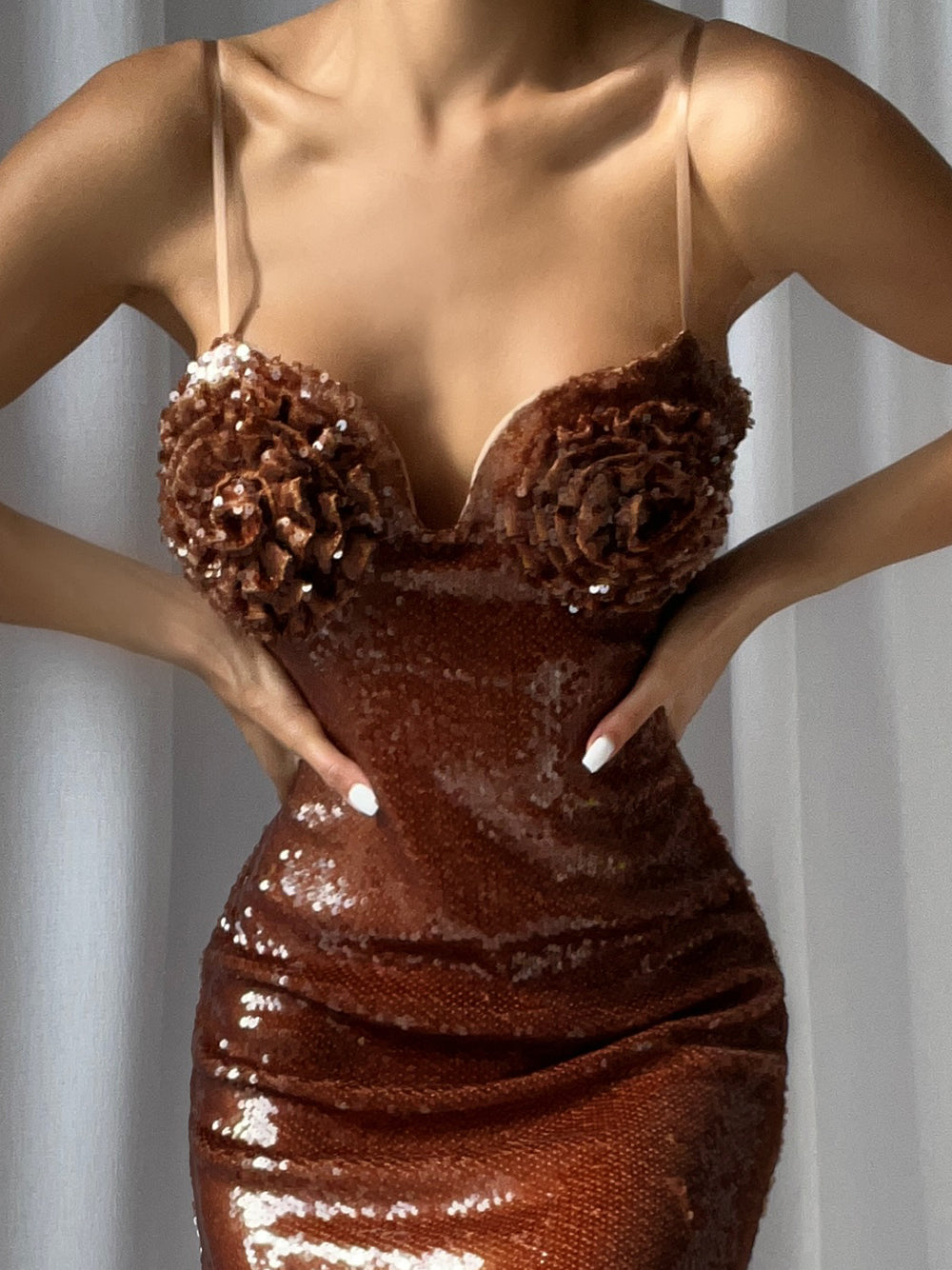 UMMA Sequins Maxi Dress