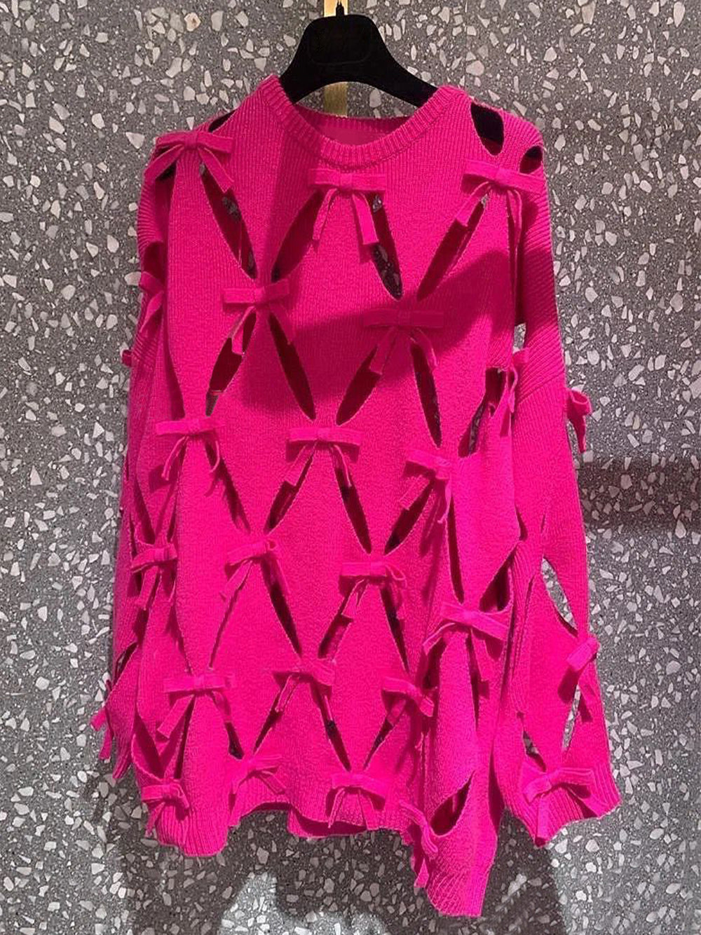 REINE Cut Out Sweater