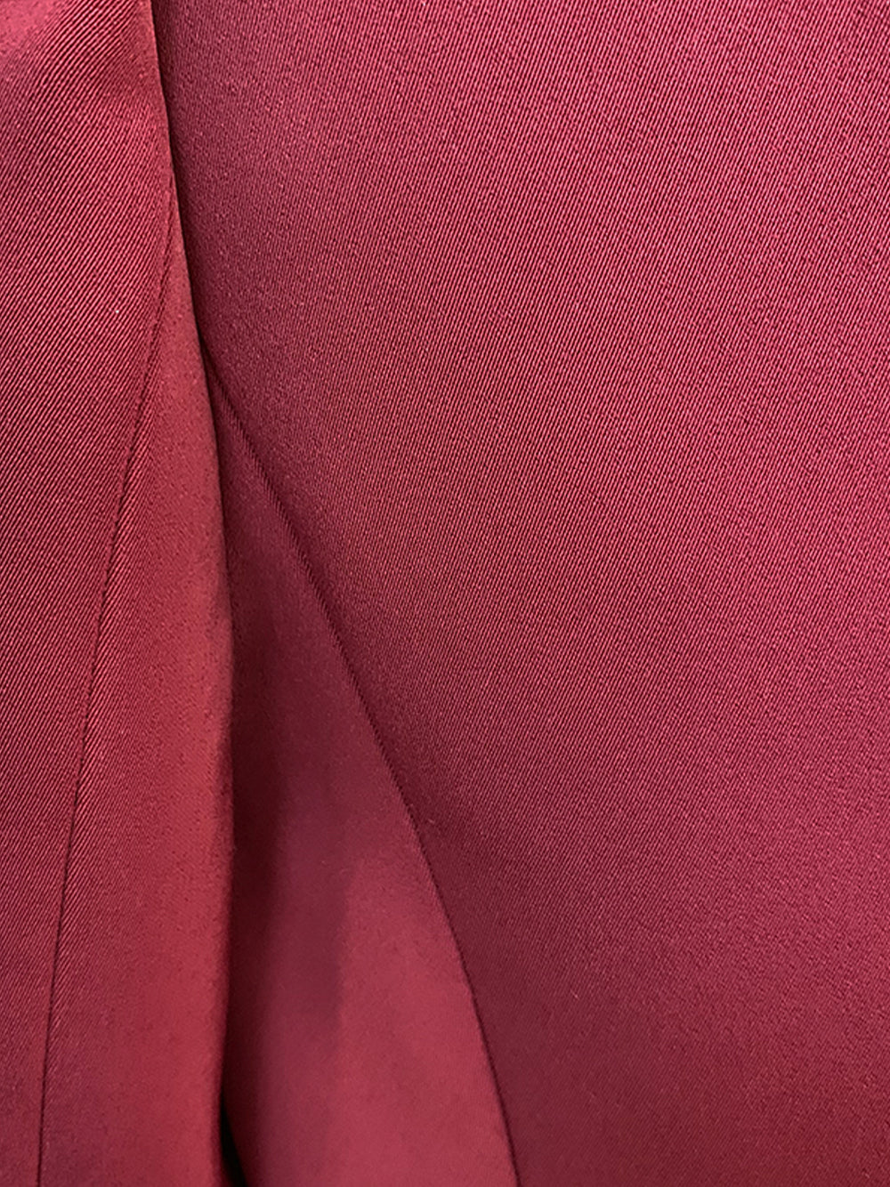 Burgundy Double Breasted Blazer 7