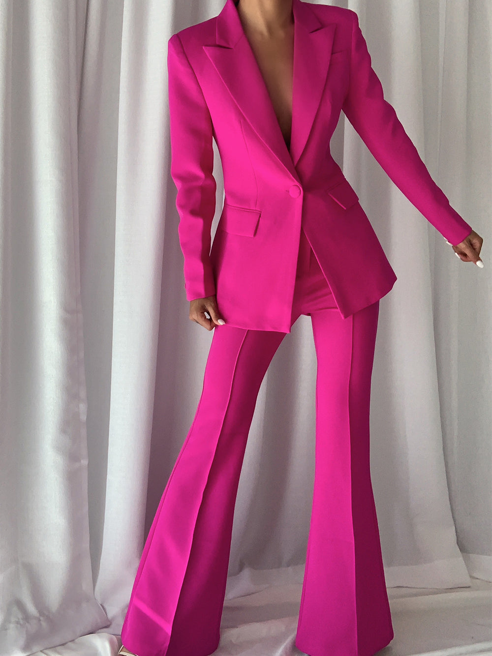 212 Blazer & Pants Set in Purple