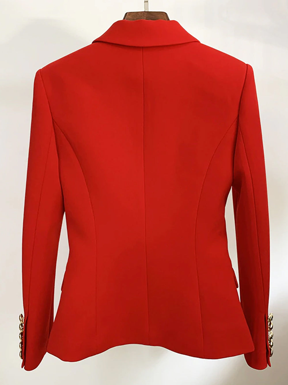 PENELOPE Double-Breasted Blazer in Red 13
