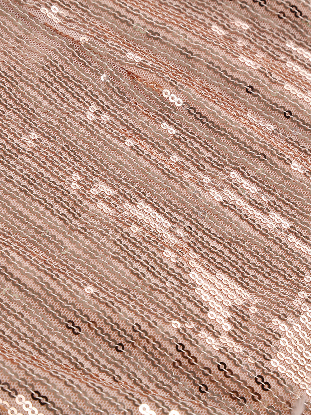 NIKA Sequin Mini Dress in Apricot