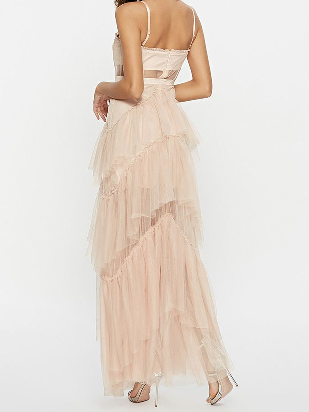 DIDA Tulle Dress in Beige