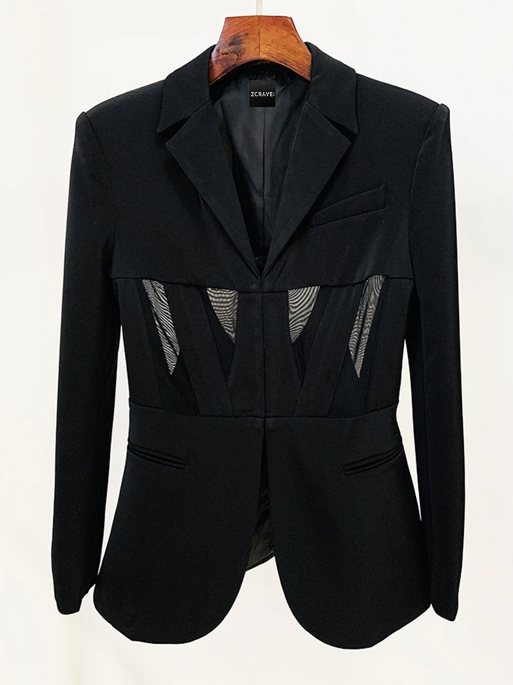 STARDI Cutout Corseted Blazer 8