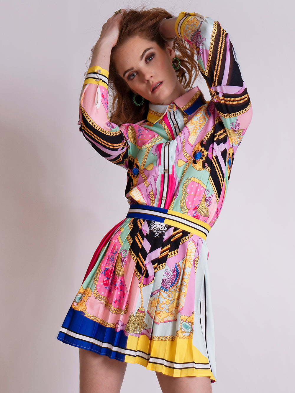 TRIBECA Blouse & Skirt Set