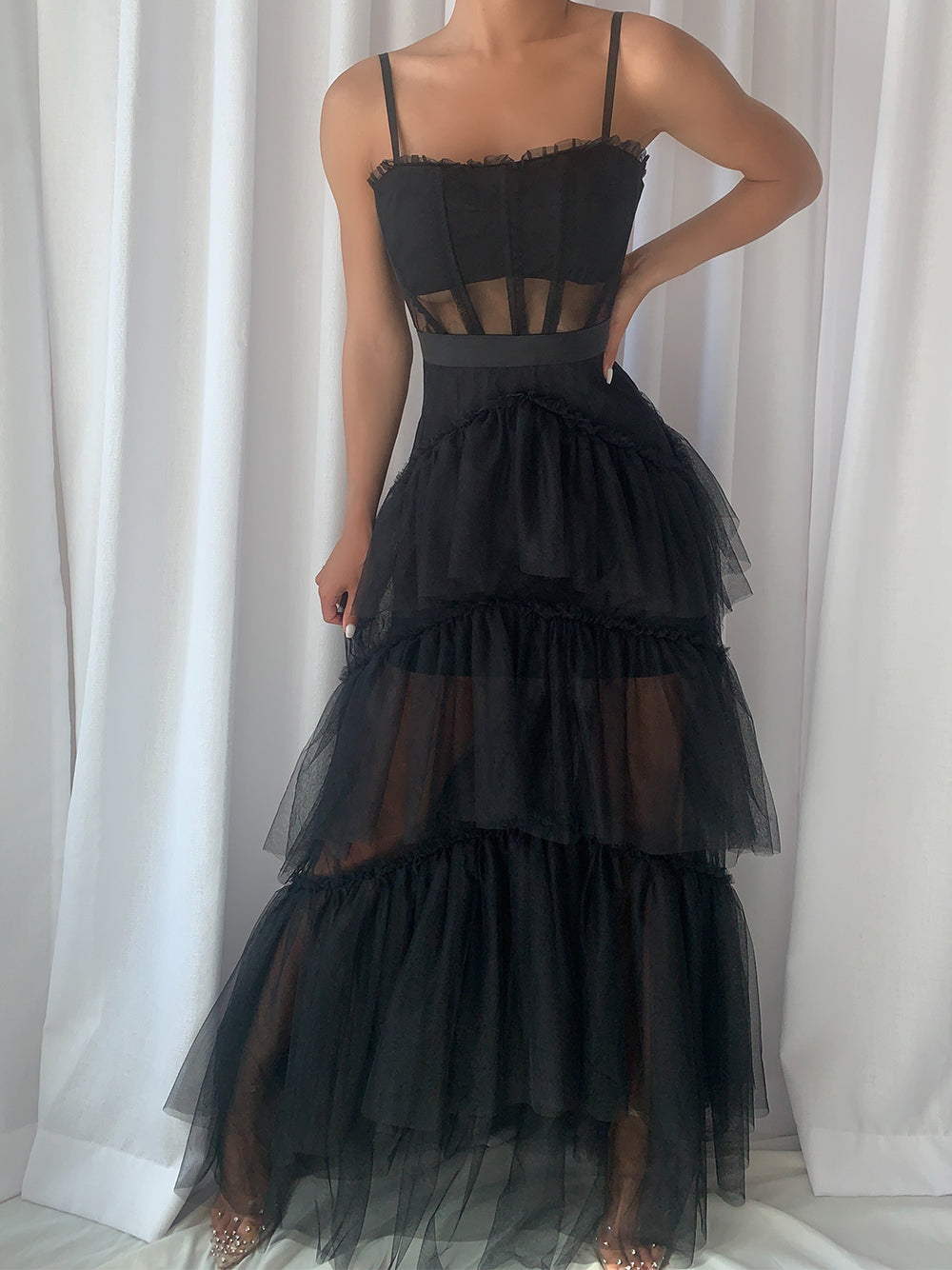 DIDA Tulle Dress in Black