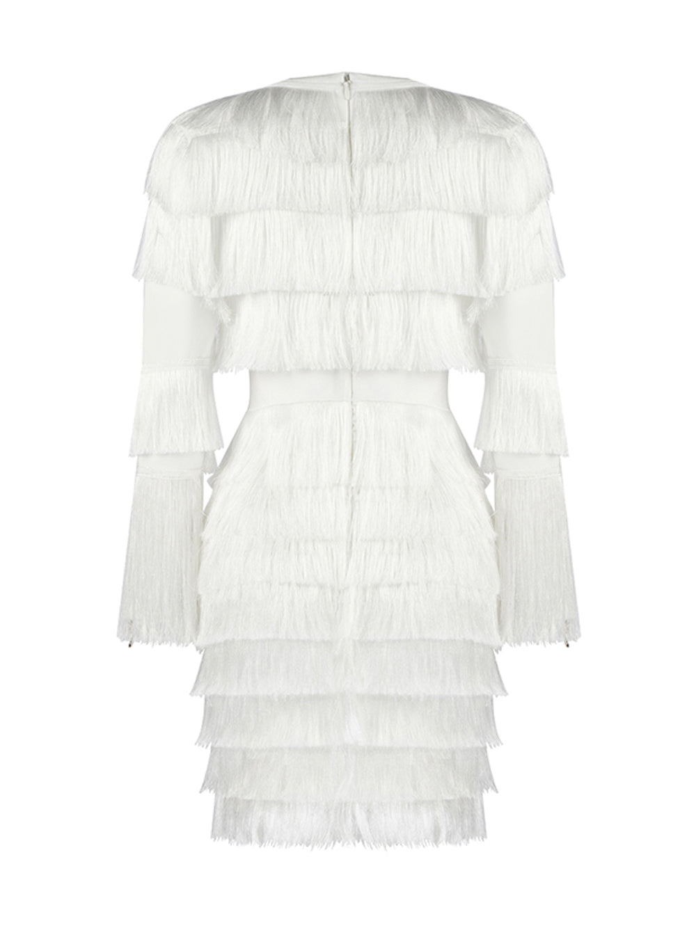 DONDI Fringed Mini Dress