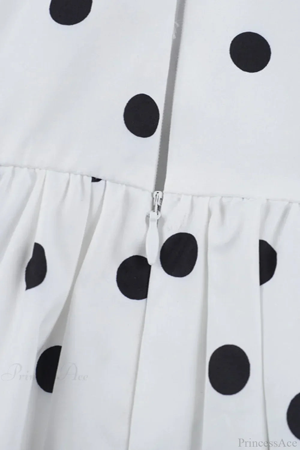 Polka Dot Halter Neck Bubble Hem Mini Dress 5