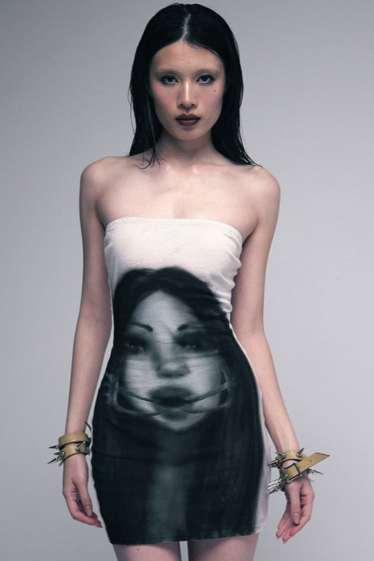 Sexy Waist Cinching Mini Dress