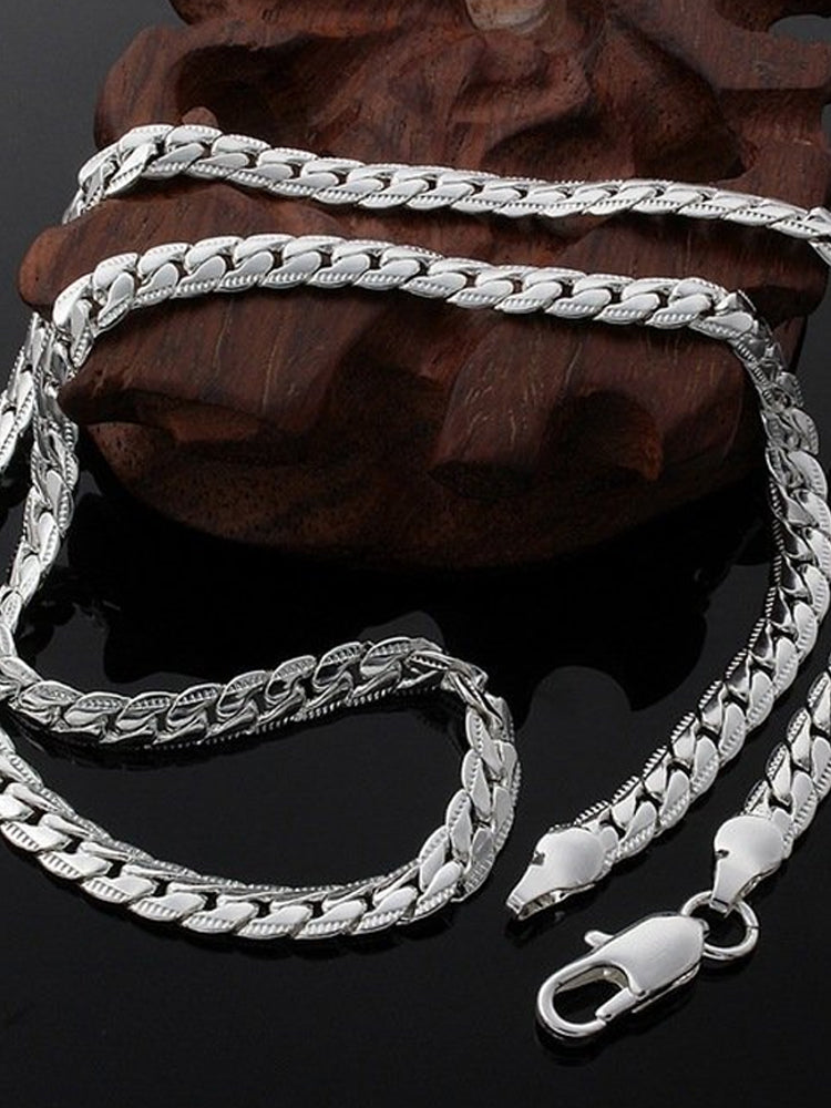 Big Gold Chain Hip Hop Simple Necklace - Fashionpara