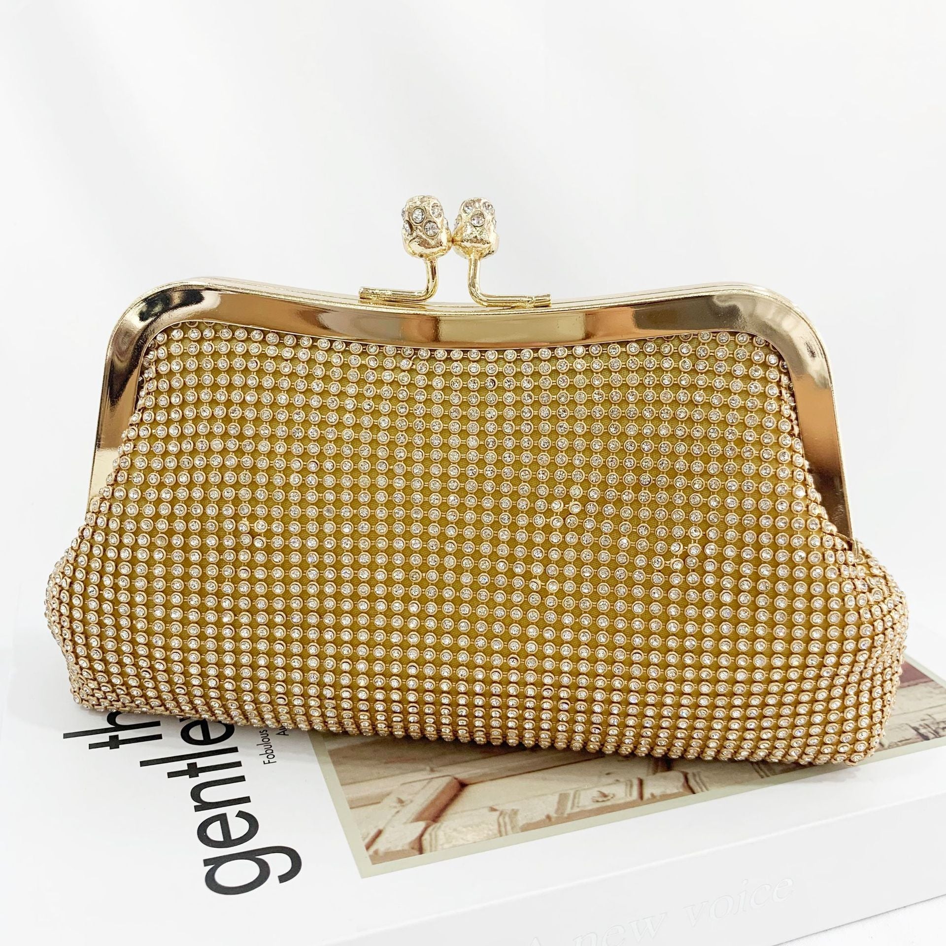 Ombre Printed Diamond Party Bag