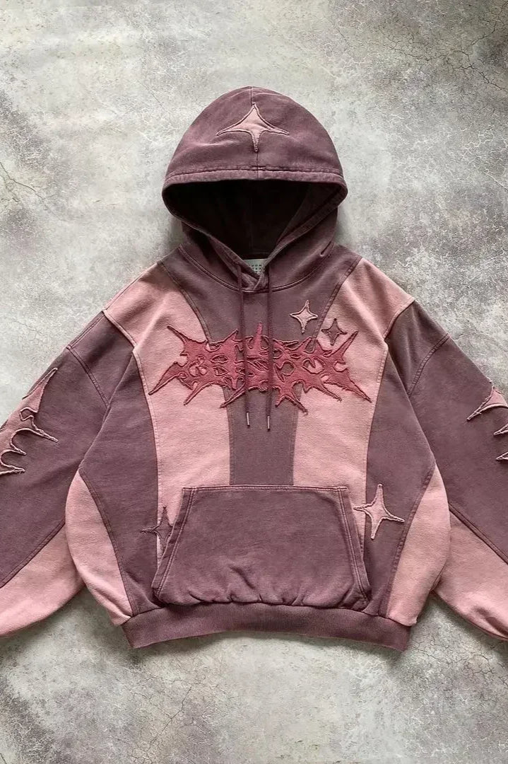 Flash Diamond Oversized Hoodie