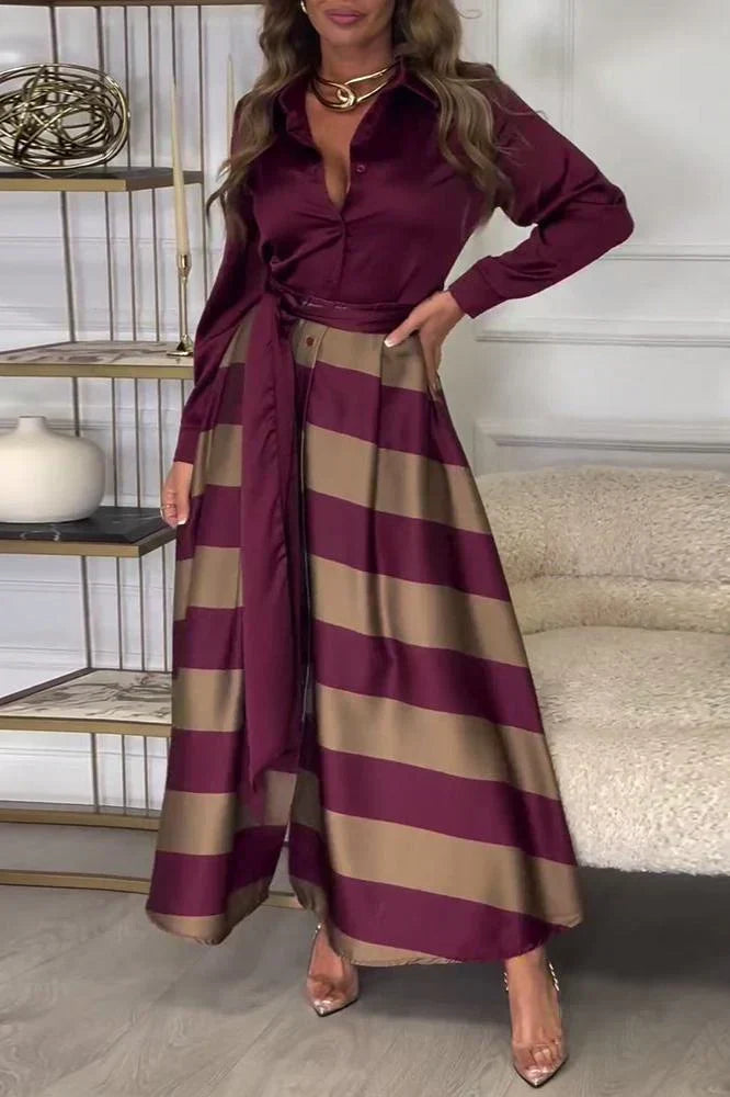 Lace Off Shoulder Backless Long Sleeve Maxi Dress - View 6