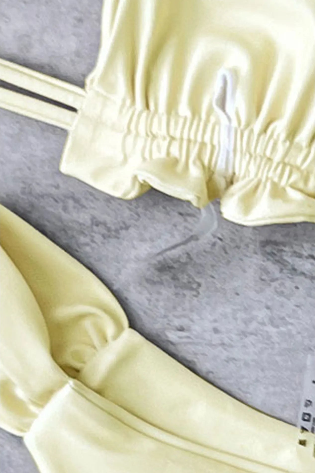 Bandage Buckle Bikini Set