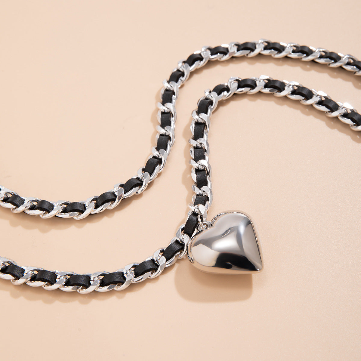 Metal Heart Necklace