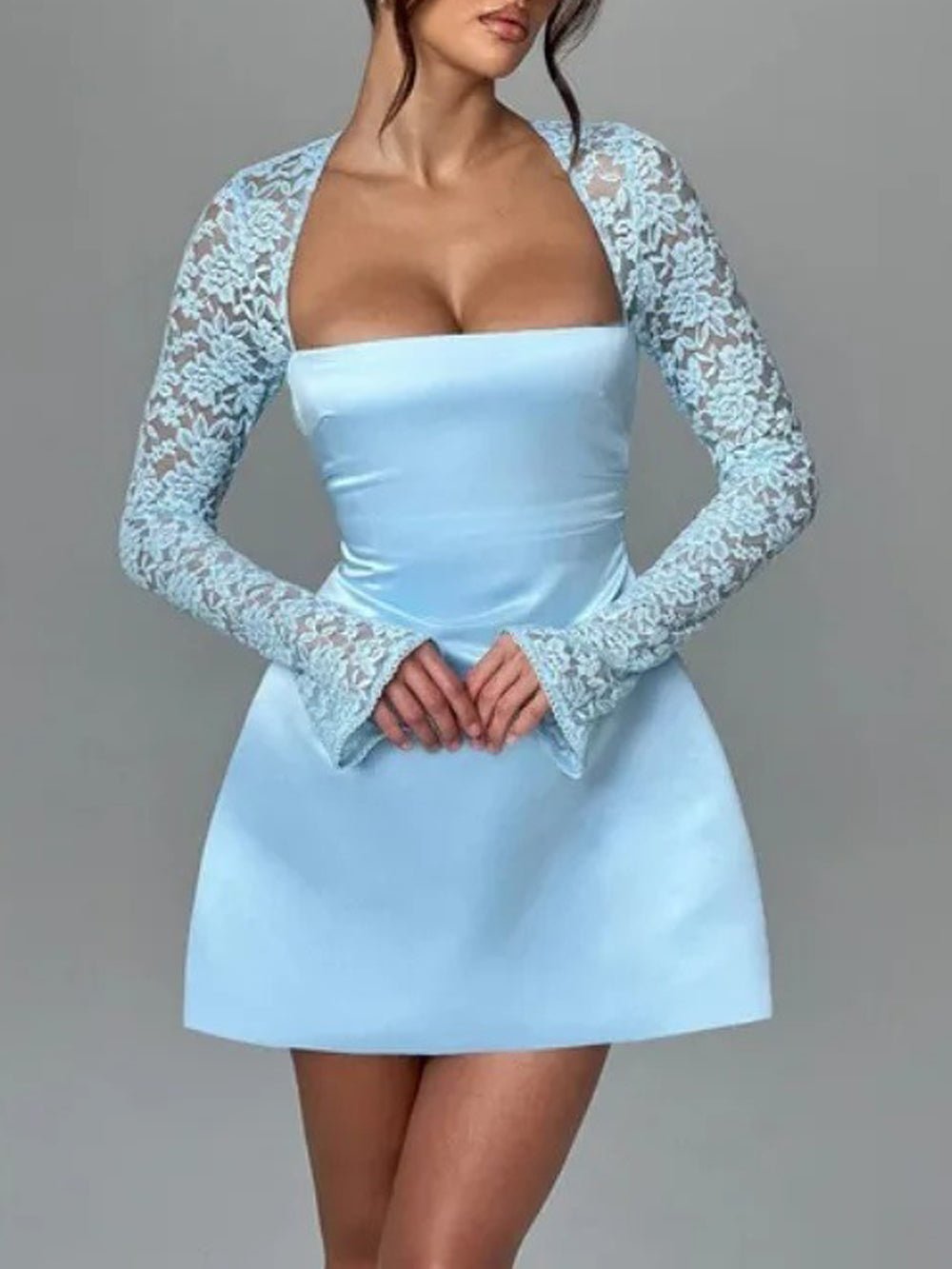 Backless Mini Dress - Fashionpara