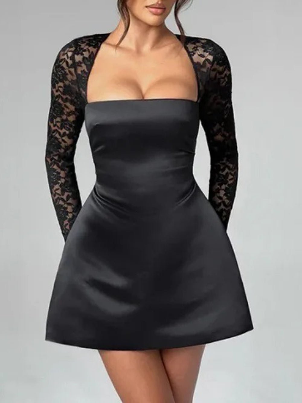 Backless Mini Dress - Fashionpara