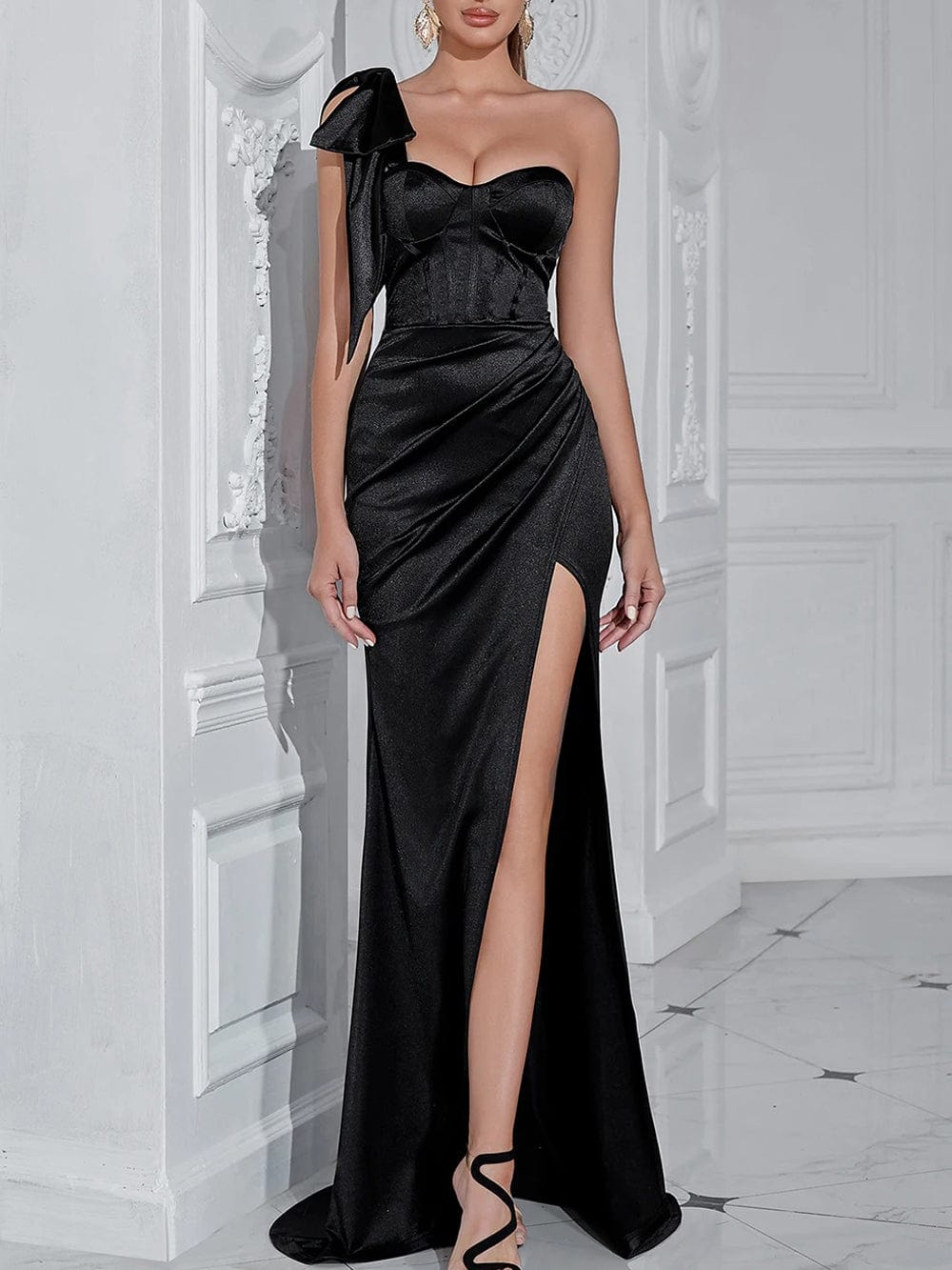 Split Maxi Dress - Fashionpara