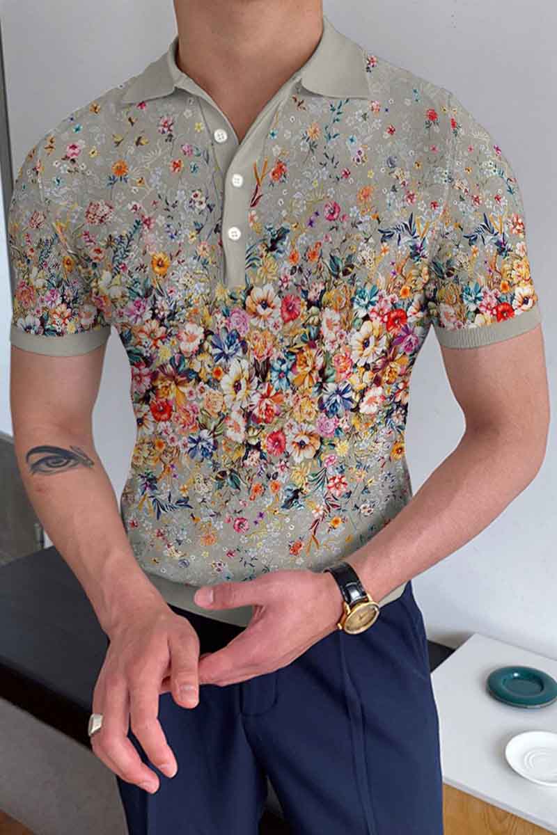 Gentleman Casual Polo Shirt - Fashionpara