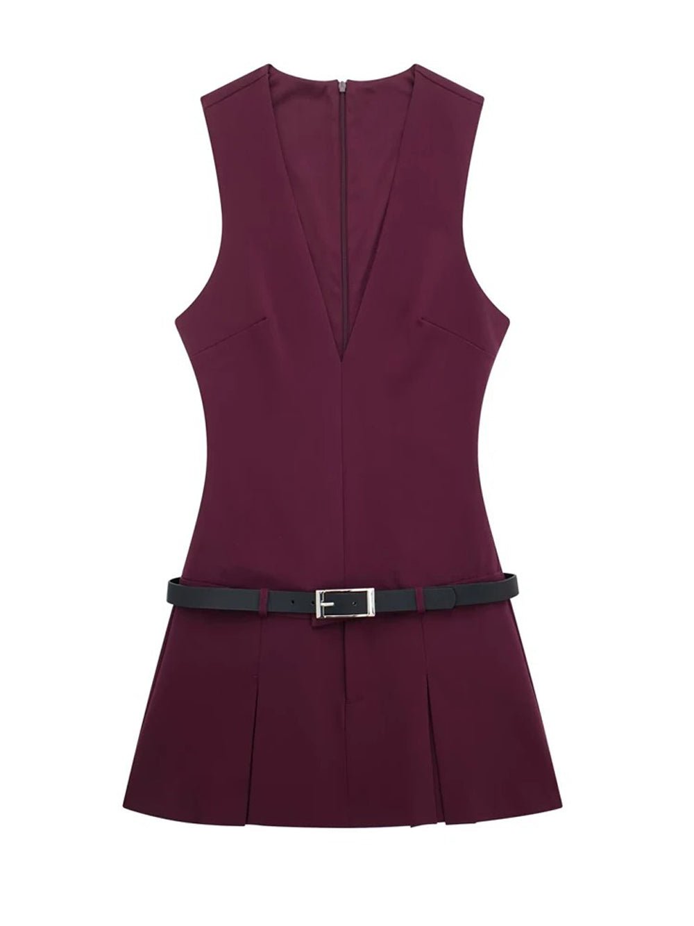 Sleeveless Mini Dress - Fashionpara