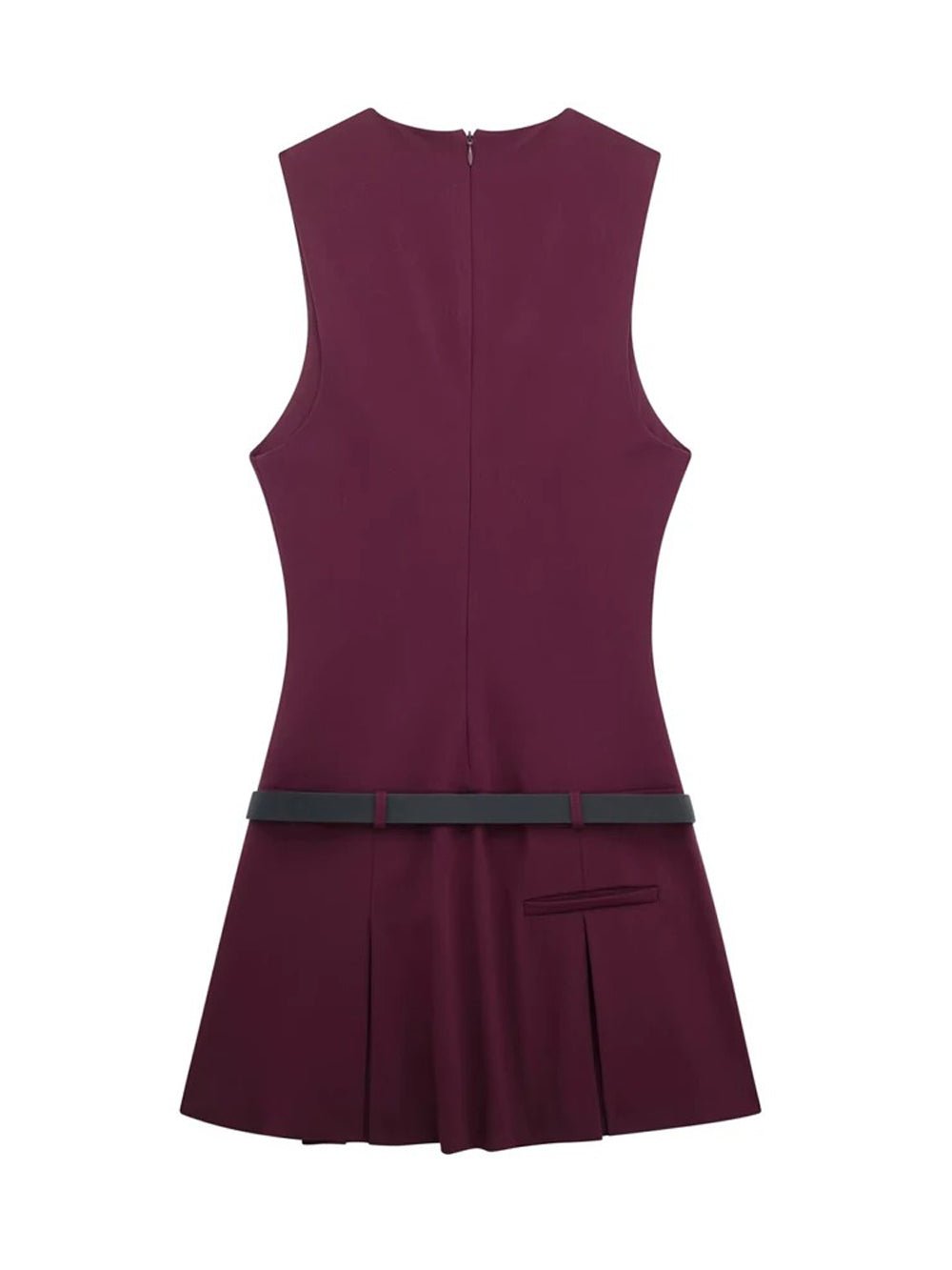 Sleeveless Mini Dress - Fashionpara