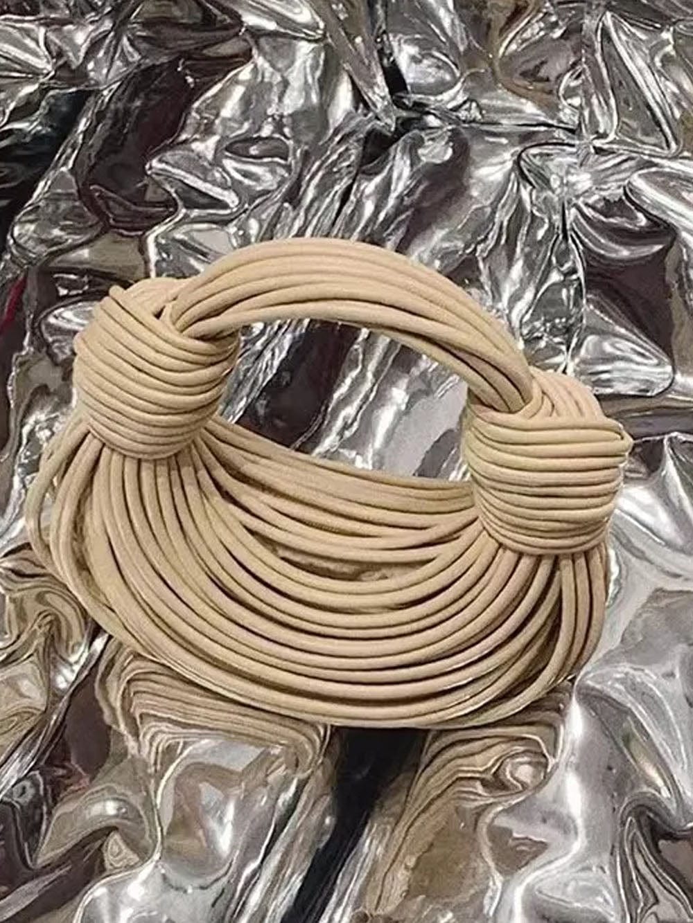 Knotted Handbag - Fashionpara