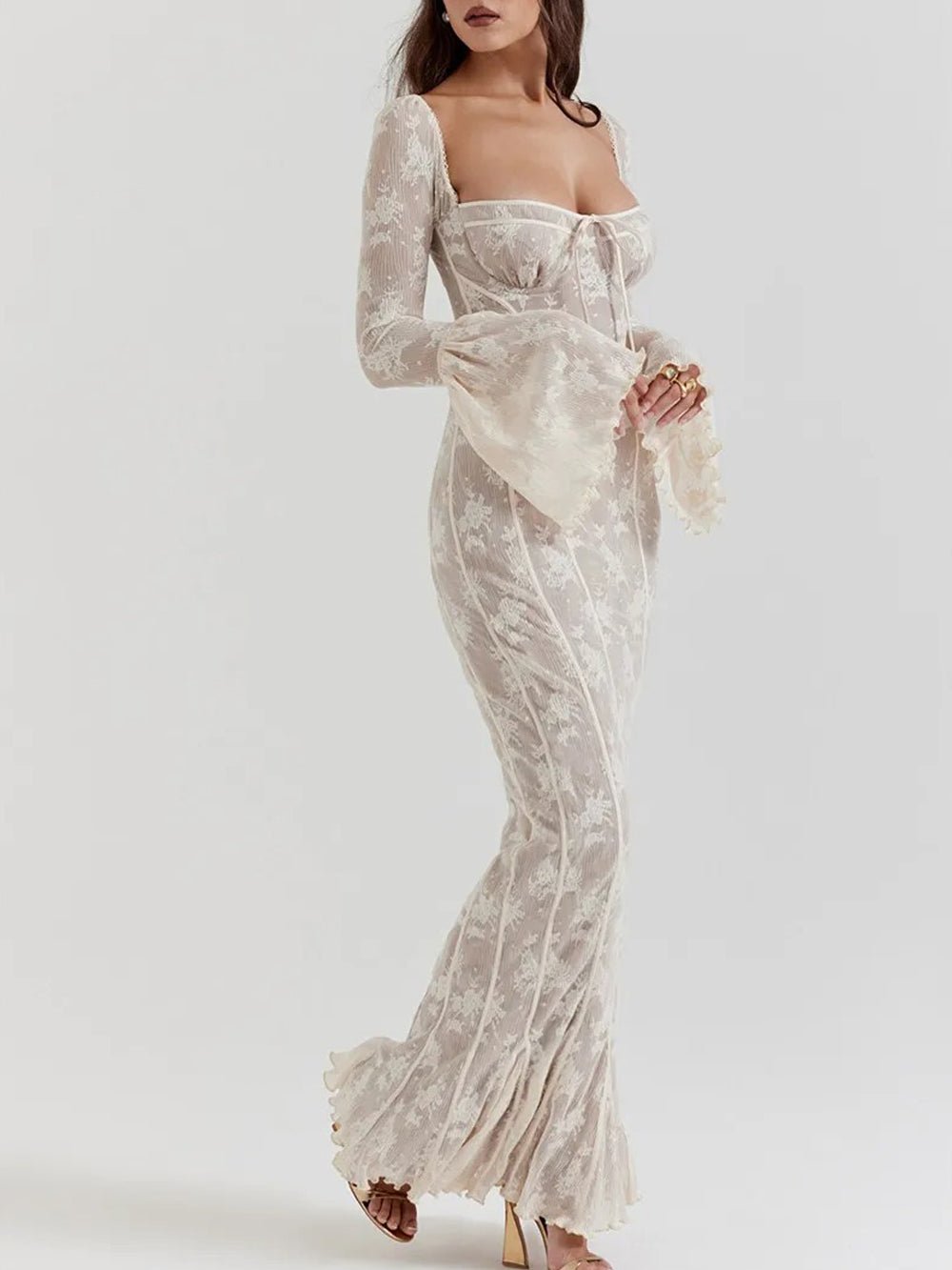 Backless Bodycon Maxi - Fashionpara