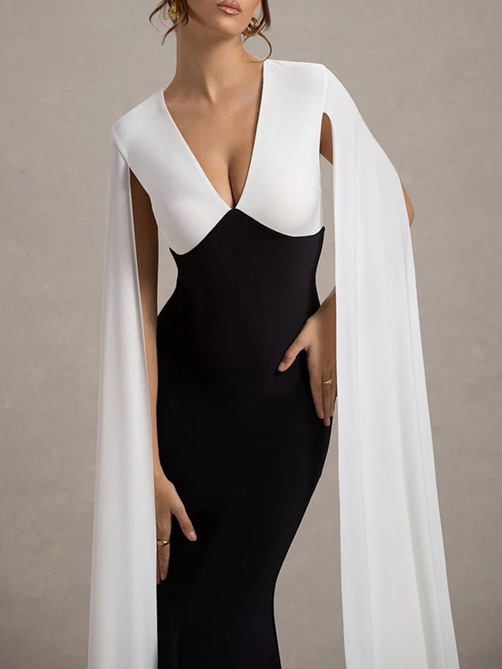 Backless Bodycon Maxi - Fashionpara