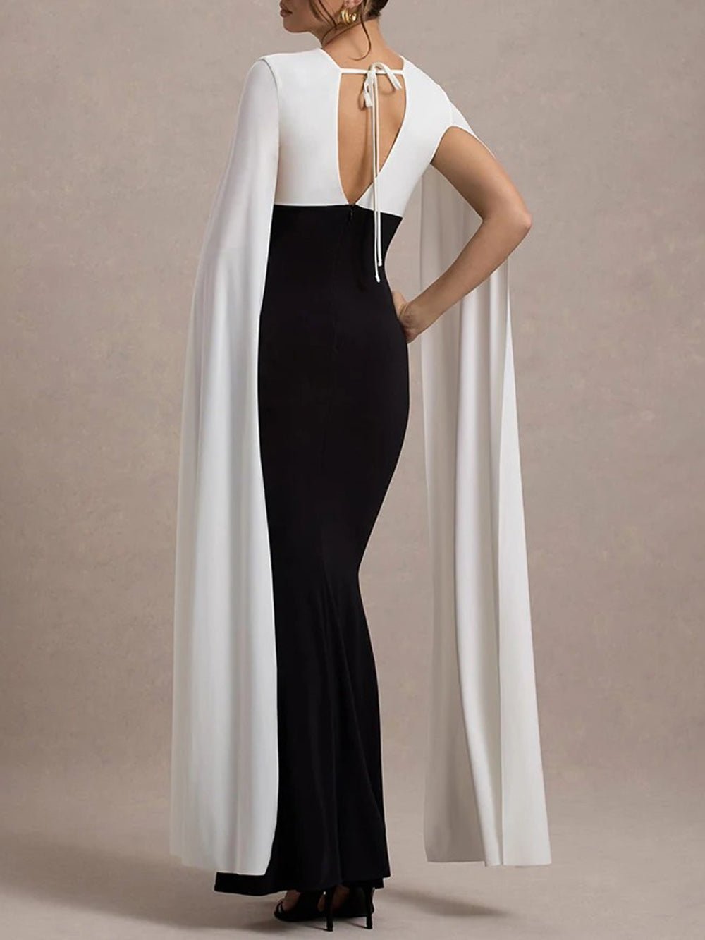 Backless Bodycon Maxi - Fashionpara