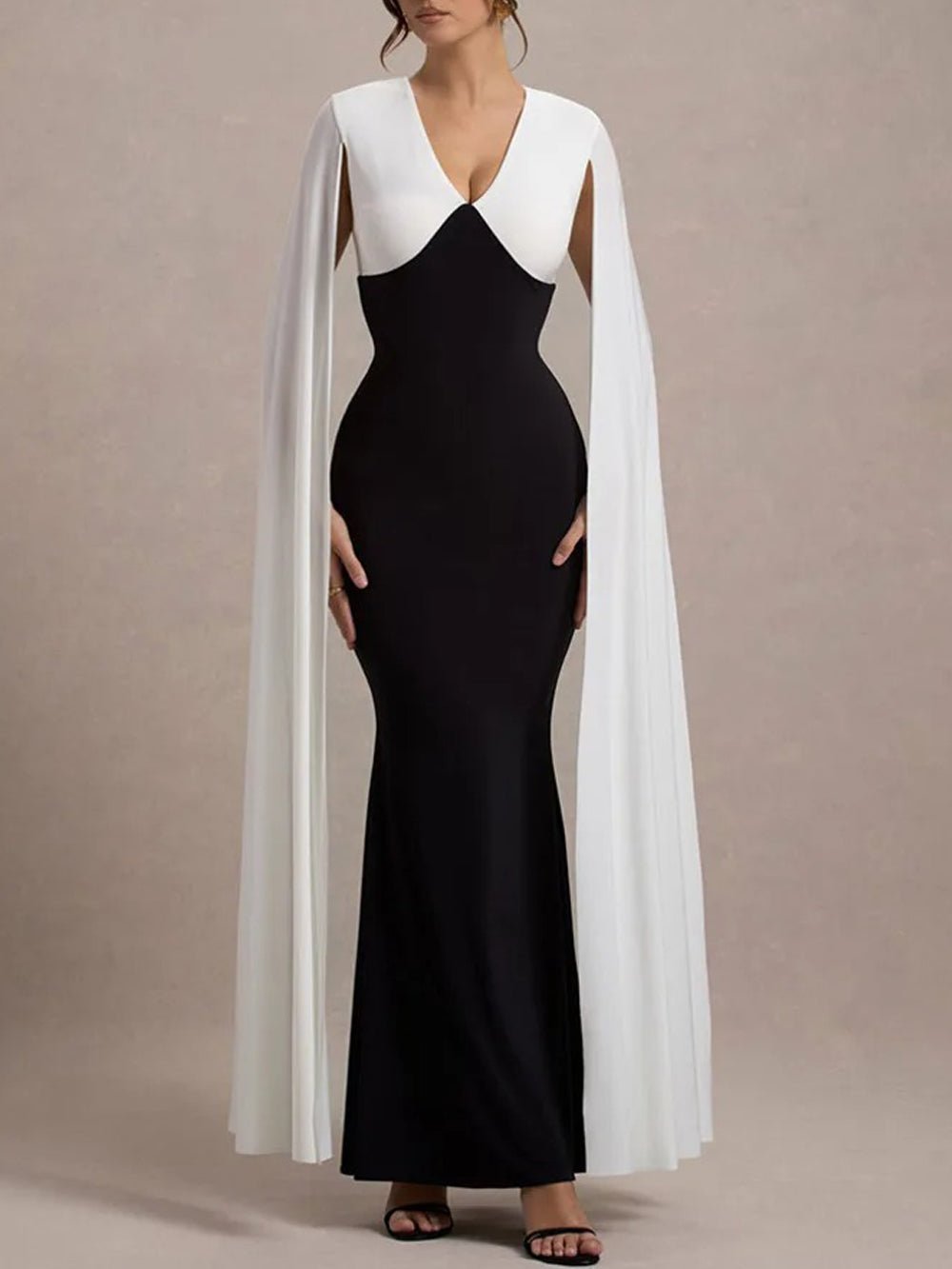 Backless Bodycon Maxi - Fashionpara