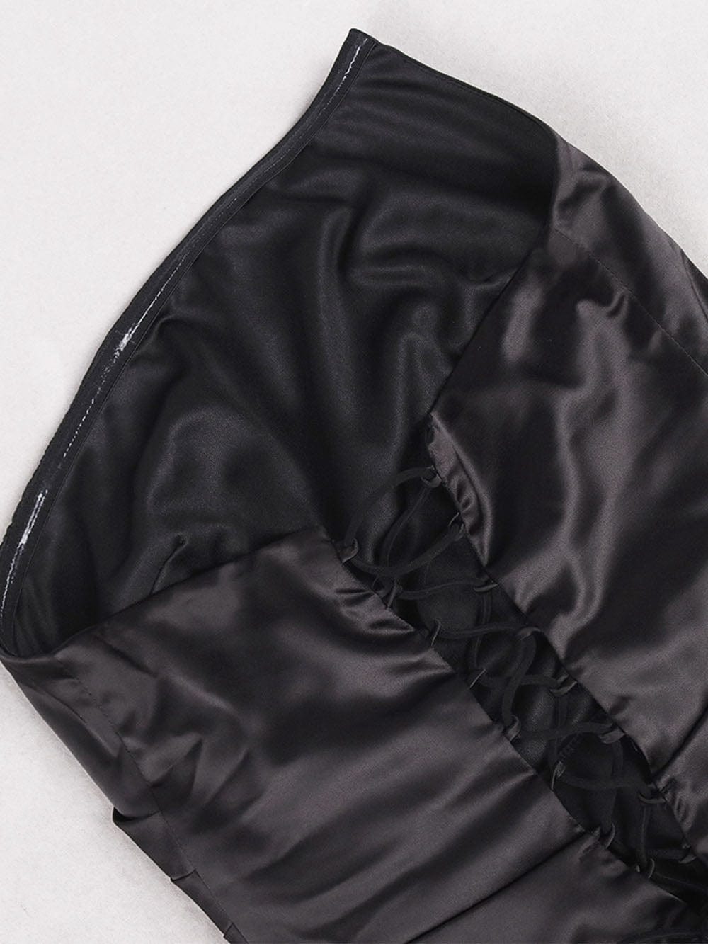 Strapless Midi Dress - Fashionpara