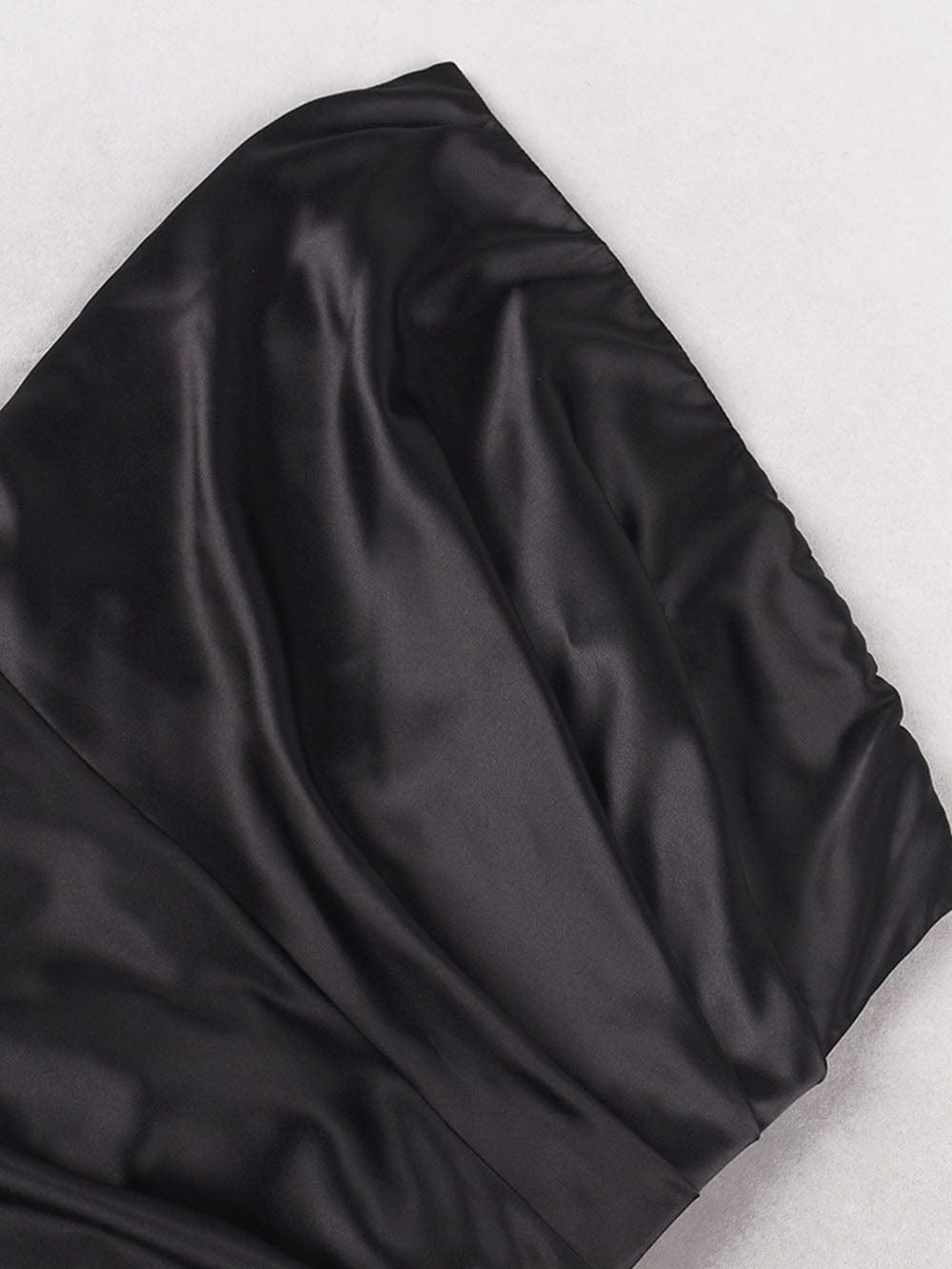 Strapless Midi Dress - Fashionpara