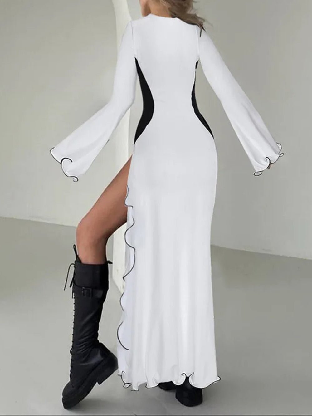 Bodycon Maxi Dress - Fashionpara