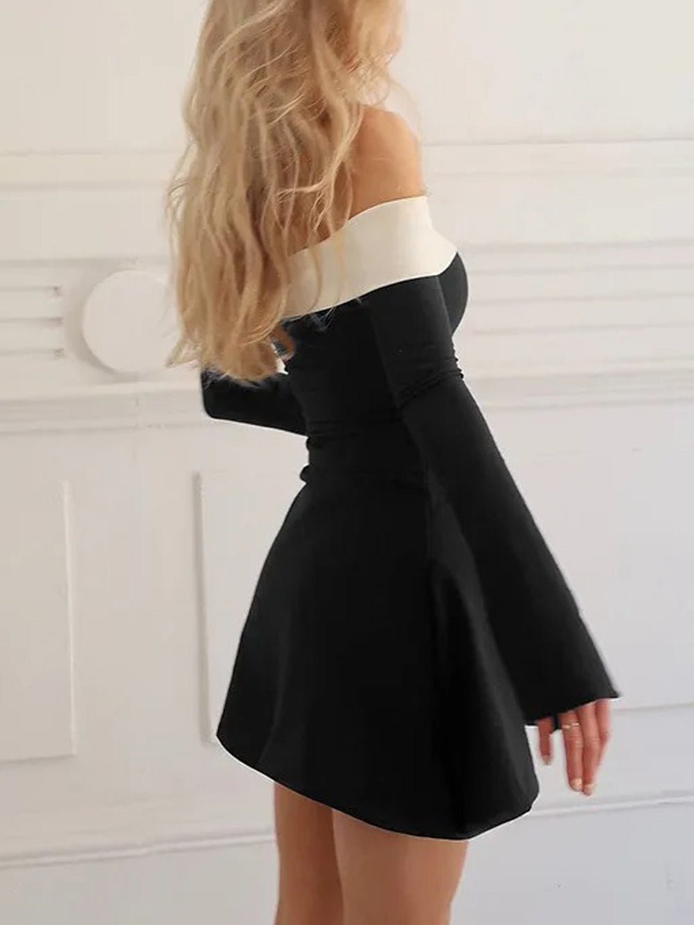 Off Shoulder Backless - Fashionpara