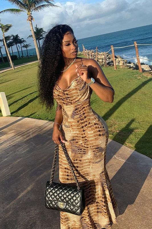 Cami Backless Bodycon Maxi Dress