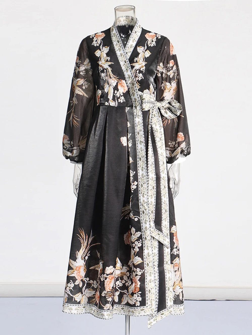 Waist Vintage Midi - Fashionpara