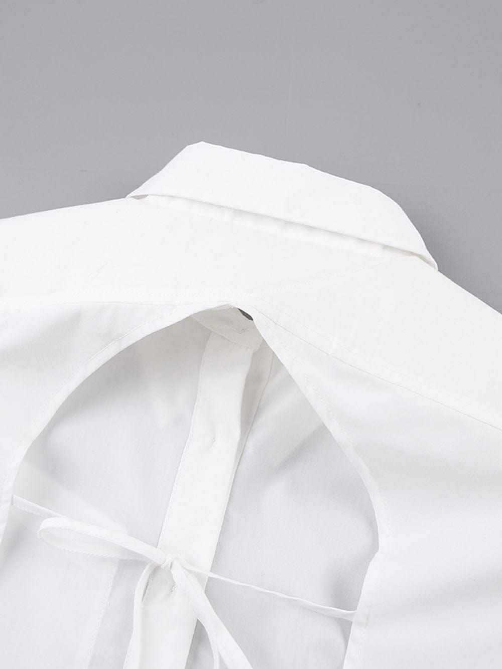 Hollow Out Backless - Fashionpara