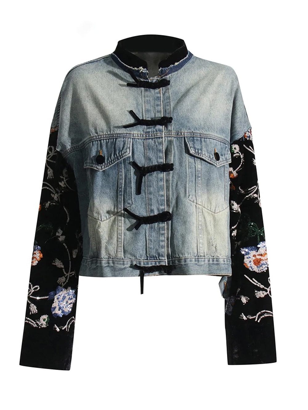 Casual Denim Jacket - Fashionpara