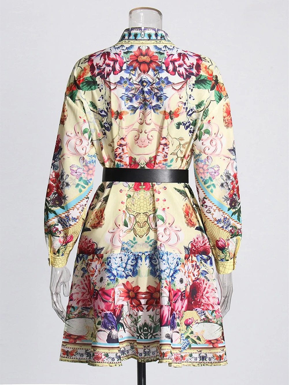 Belt Mini Dress - Fashionpara