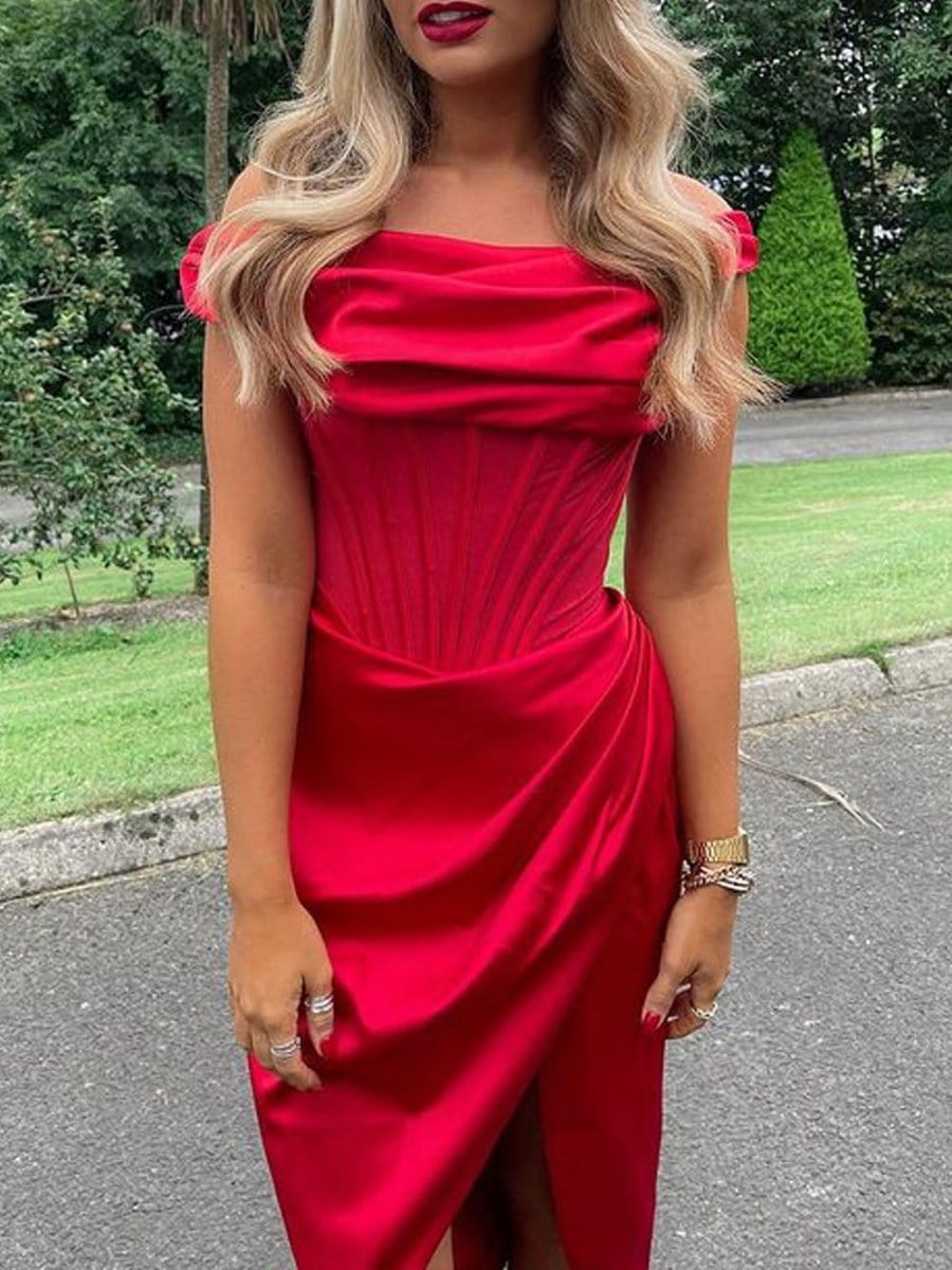 Aliyah Bodycon Midi Dress - Fashion Pov