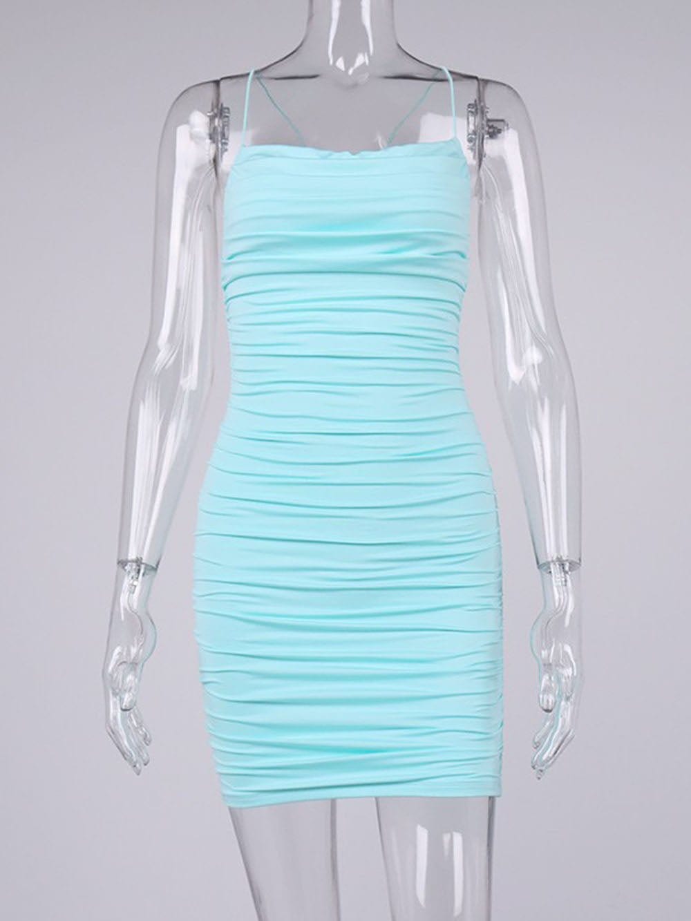 Sleeveless Mini Dress - Fashionpara