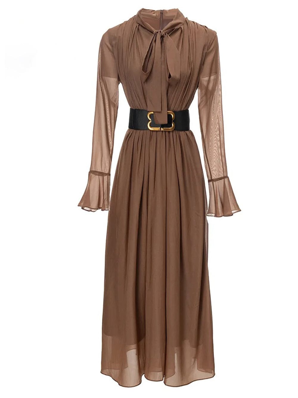 Belt Splice Midi - Fashionpara