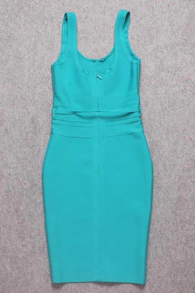 Amy Bandage Dress - Sky Blue - Fashionpara