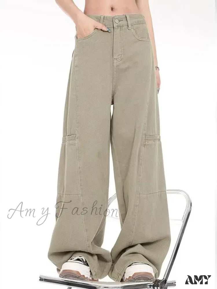 Amy Fashion - Genuine Fashionable Relaxed Slim Versatile Spring And Autumn Women's Jean