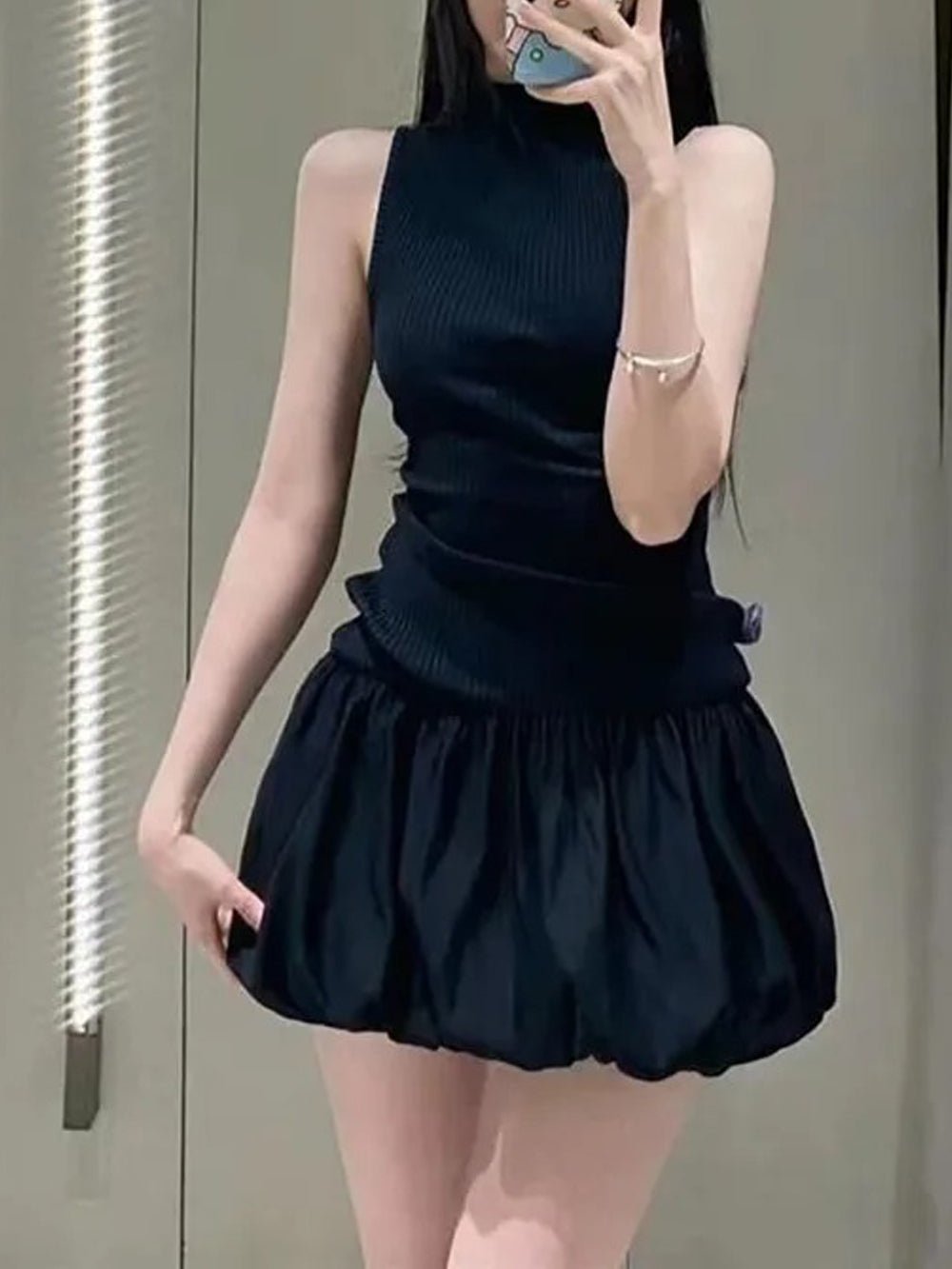 Hollow Out Backless - Fashionpara