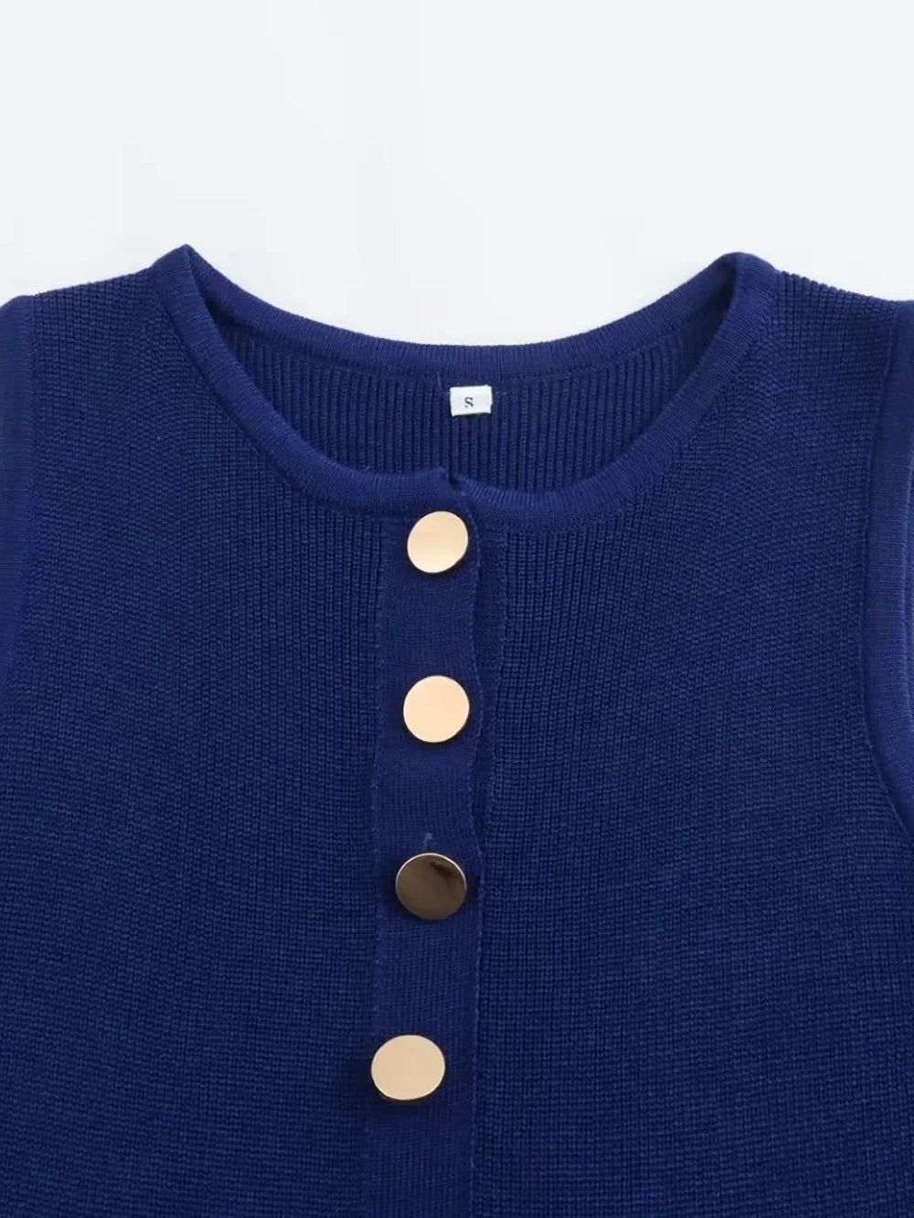 Sleeveless Midi Dress - Fashionpara