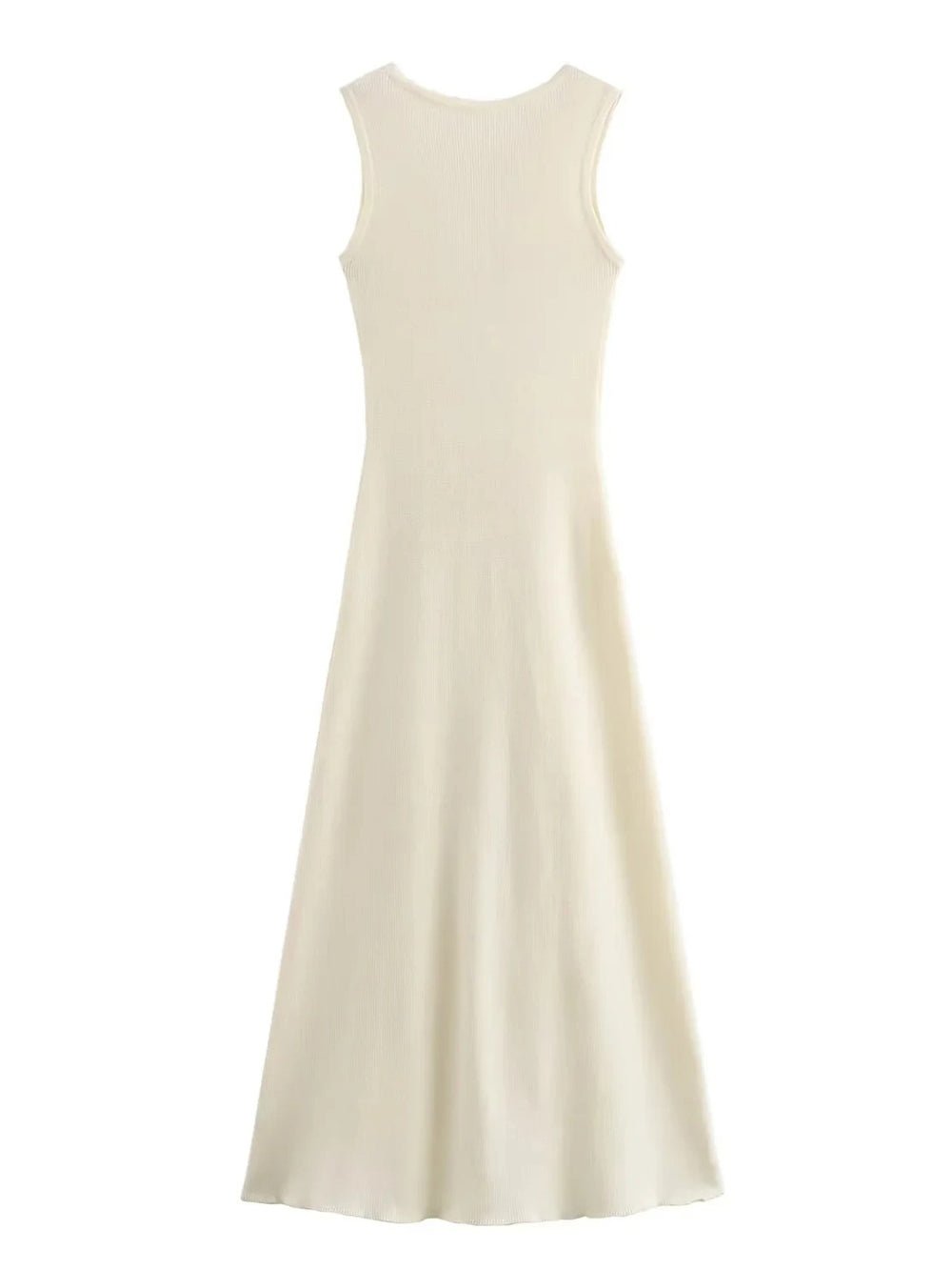 Sleeveless Midi Dress - Fashionpara