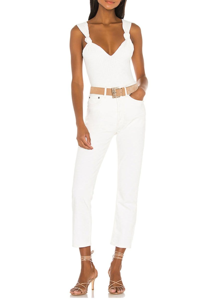 Knit Shoulder Backless